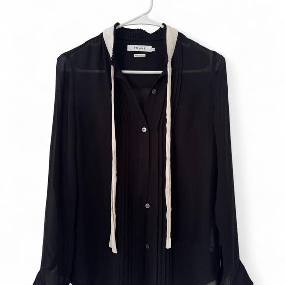 Frame long sleeve button - Picture 1 of 5